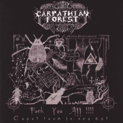 CARPATHIAN FOREST - Fuck You All ! - Double LP Gatefold